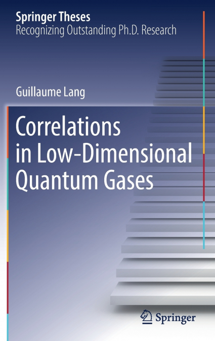 Correlations in Low-Dimensional Quantum Gases