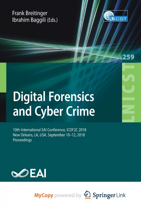 Digital Forensics and Cyber Crime