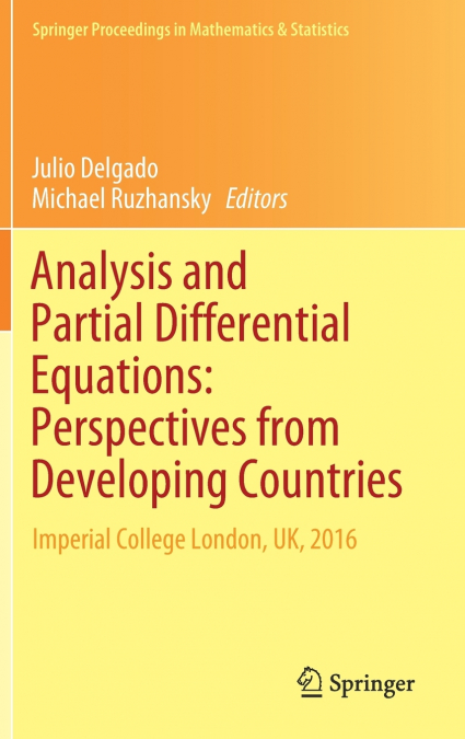 Analysis and Partial Differential Equations