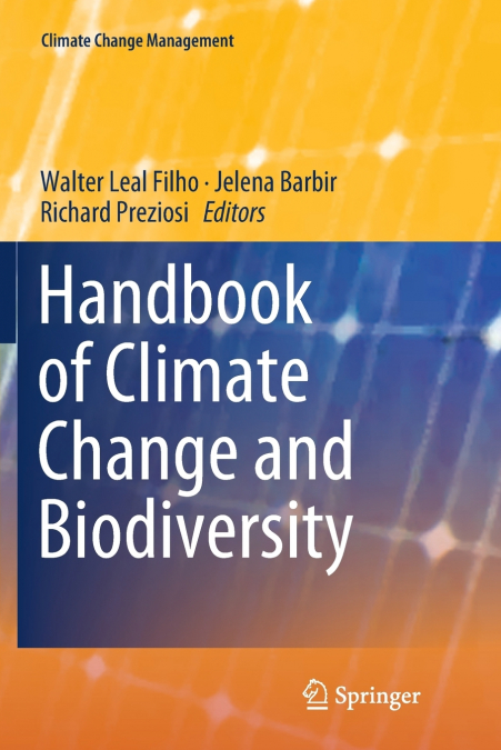 Handbook of Climate Change and Biodiversity