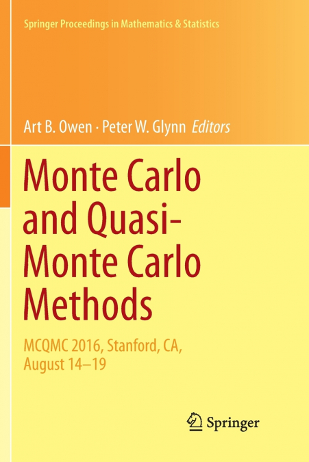 Monte Carlo and Quasi-Monte Carlo Methods
