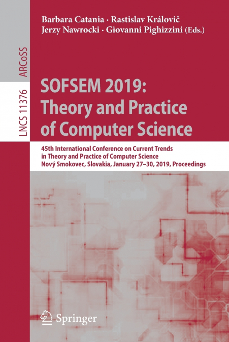 SOFSEM 2019
