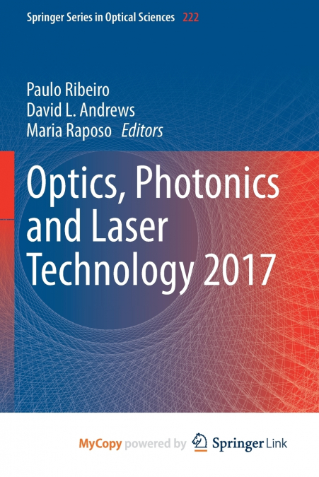 Optics, Photonics and Laser Technology 2017