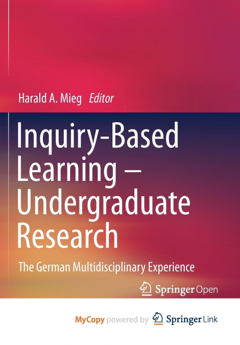 Inquiry-Based Learning - Undergraduate Research
