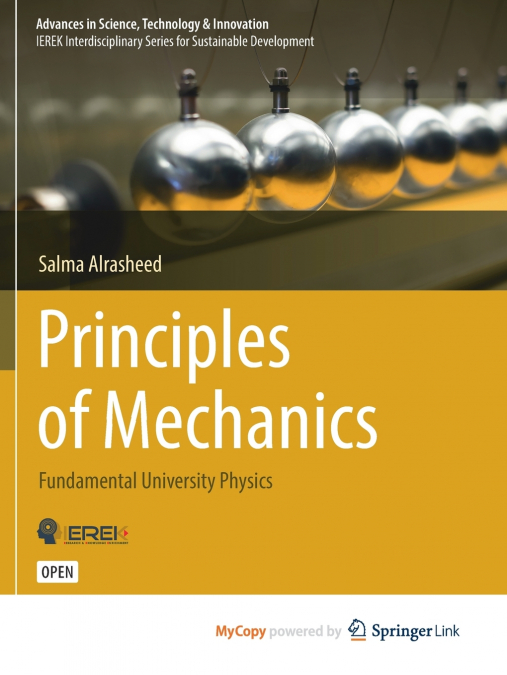 Principles of Mechanics