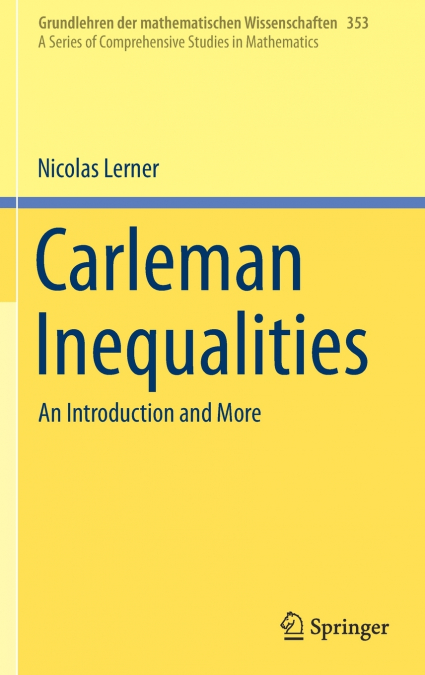 Carleman Inequalities