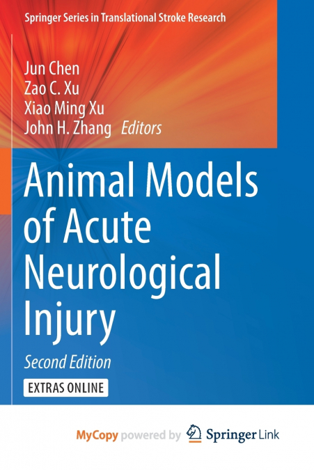 Animal Models of Acute Neurological Injury