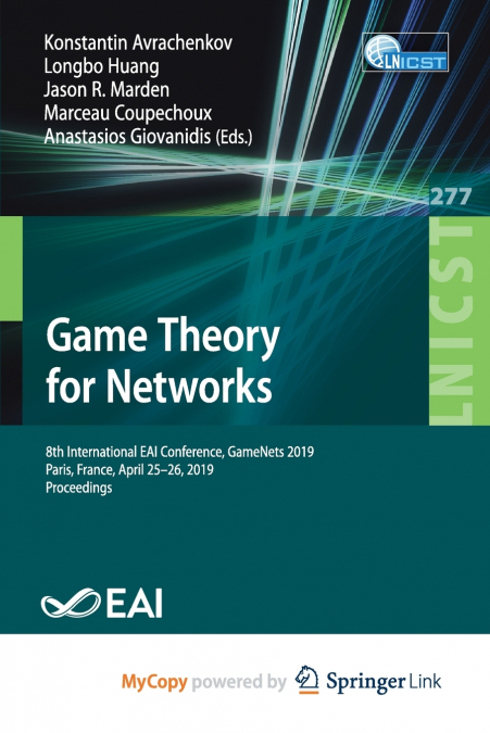 Game Theory for Networks