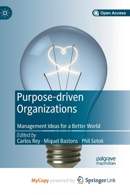 Purpose-driven Organizations