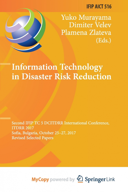 Information Technology in Disaster Risk Reduction