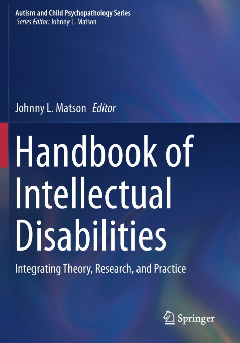 Handbook of Intellectual Disabilities
