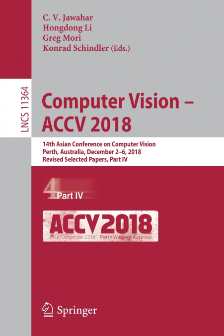 Computer Vision - ACCV 2018