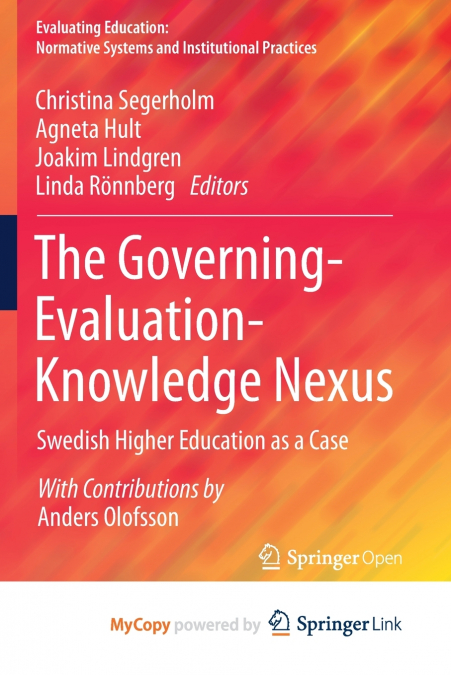 The Governing-Evaluation-Knowledge Nexus