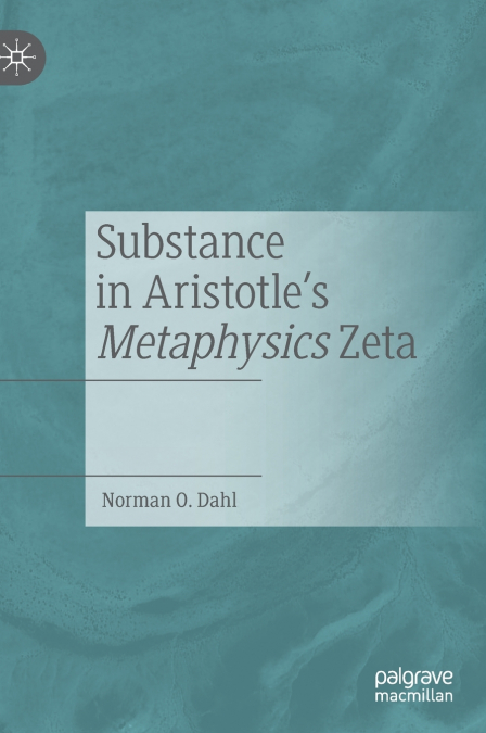 Substance in Aristotle’s Metaphysics Zeta