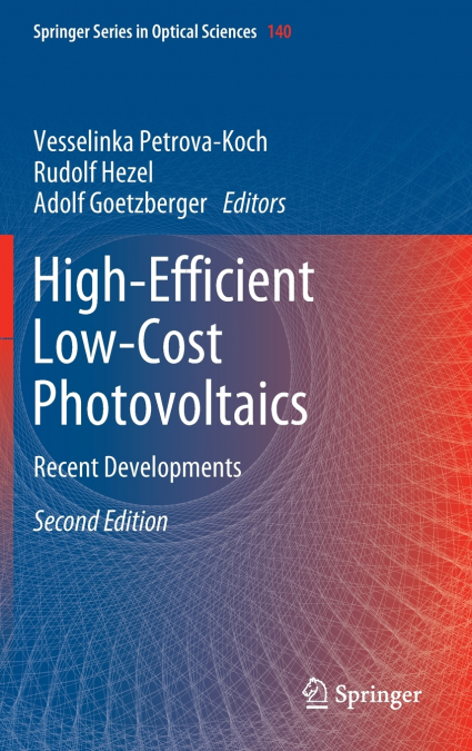 High-Efficient Low-Cost Photovoltaics