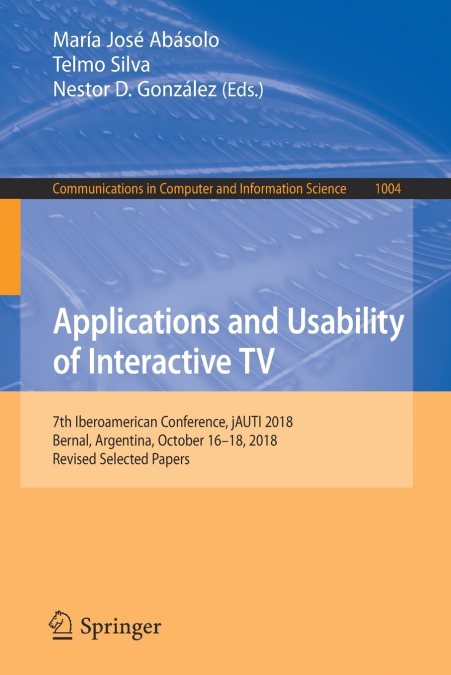 Applications and Usability of Interactive TV
