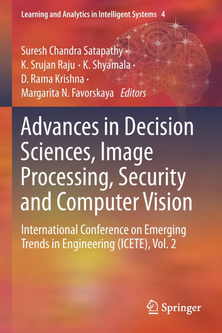 Advances in Decision Sciences, Image Processing, Security and Computer Vision