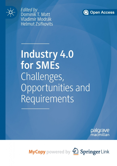 Industry 4.0 for SMEs