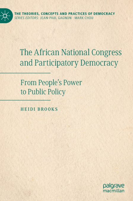 The African National Congress and Participatory Democracy