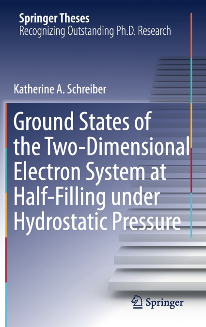 Ground States of the Two-Dimensional Electron System at Half-Filling under Hydrostatic Pressure