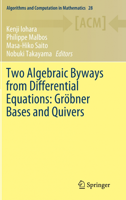 Two Algebraic Byways from Differential Equations