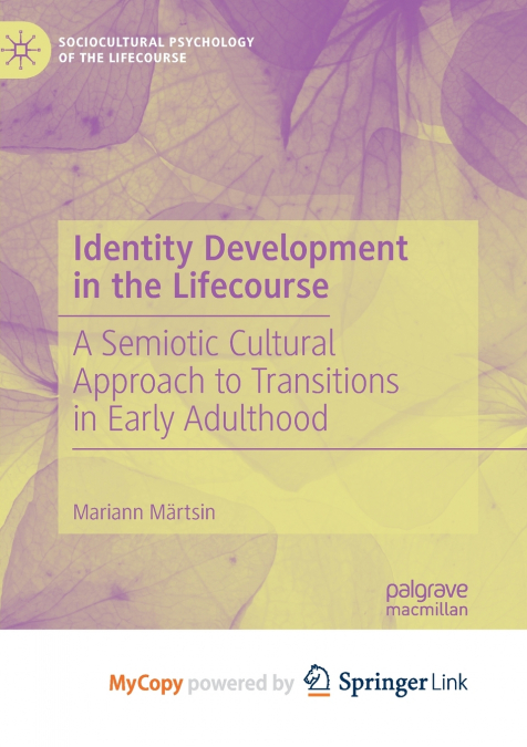 Identity Development in the Lifecourse