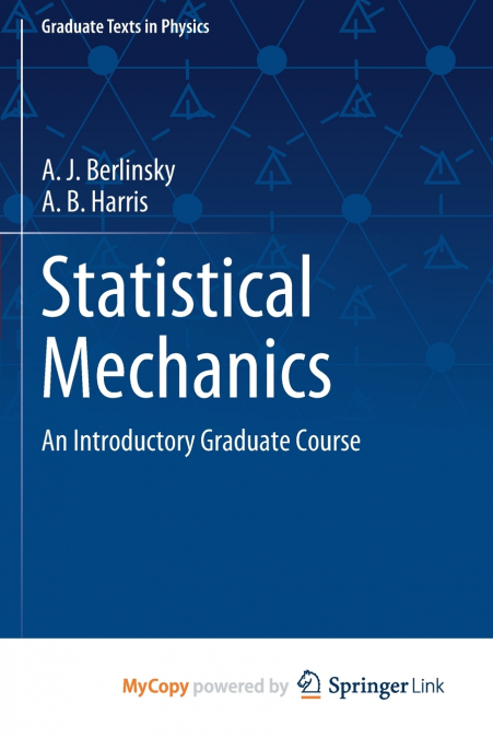 Statistical Mechanics