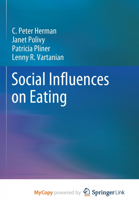 Social Influences on Eating