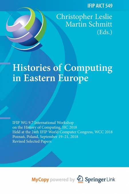 Histories of Computing in Eastern Europe