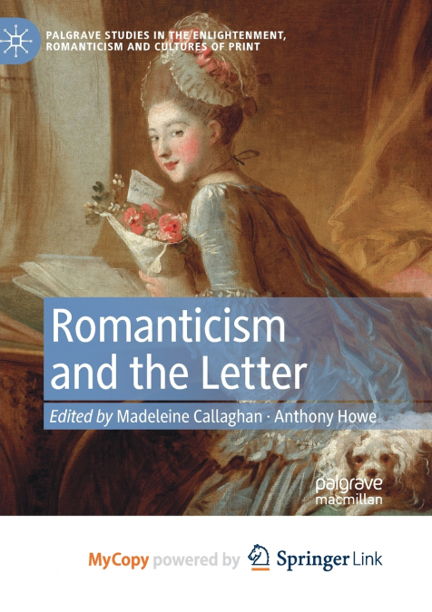 Romanticism and the Letter