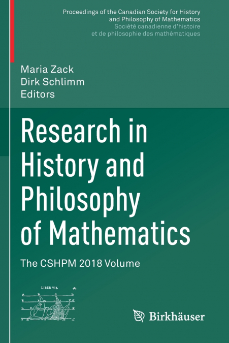 Research in History and Philosophy of Mathematics