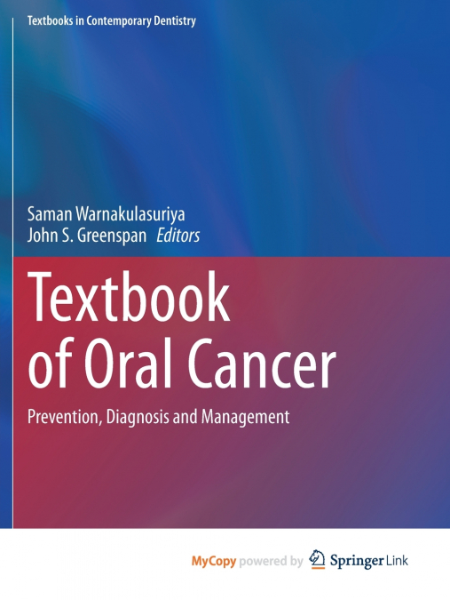 Textbook of Oral Cancer