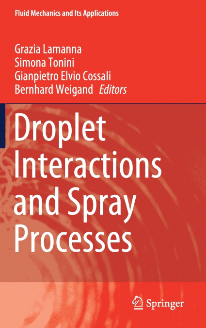 Droplet Interactions and Spray Processes