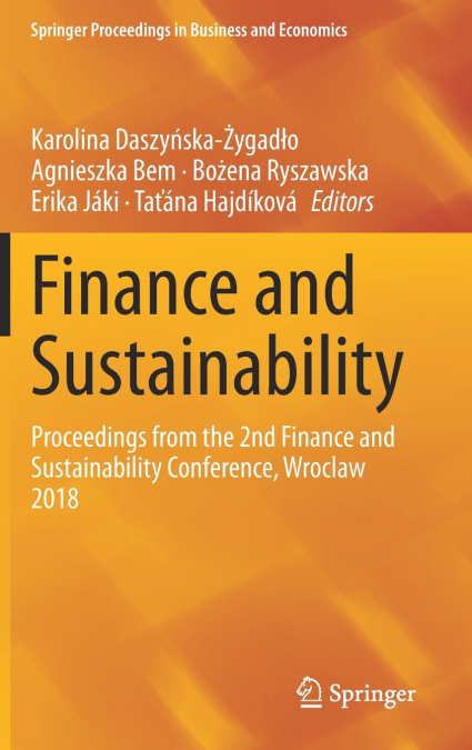 Finance and Sustainability