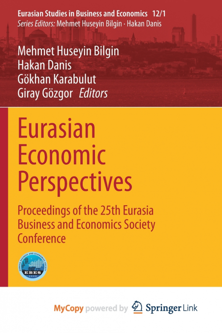 Eurasian Economic Perspectives
