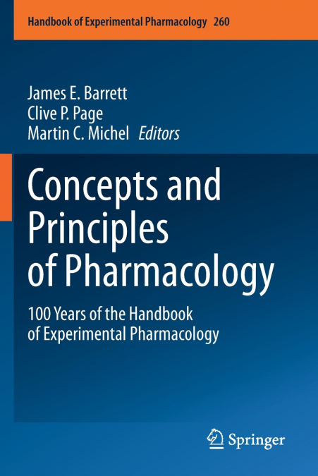 Concepts and Principles of Pharmacology