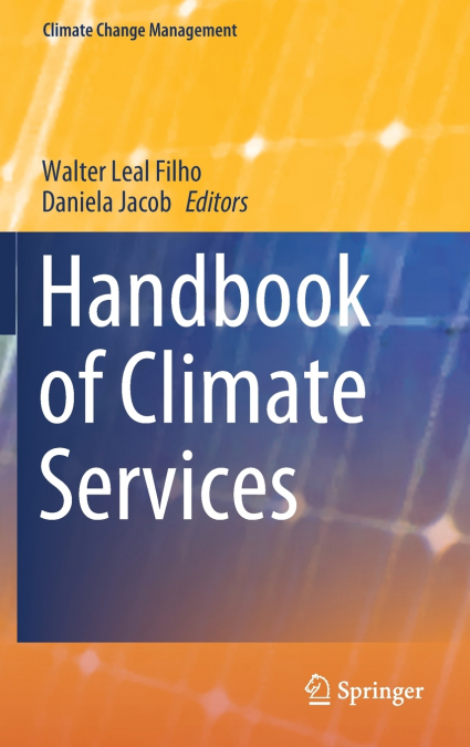Handbook of Climate Services