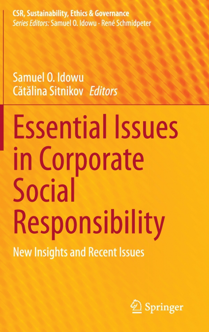 Essential Issues in Corporate Social Responsibility