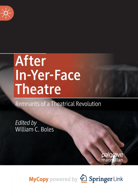After In-Yer-Face Theatre