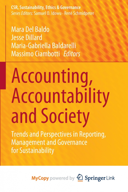 Accounting, Accountability and Society