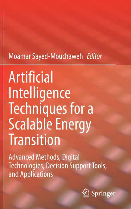 Artificial Intelligence Techniques for a Scalable Energy Transition