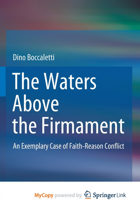 The Waters Above the Firmament