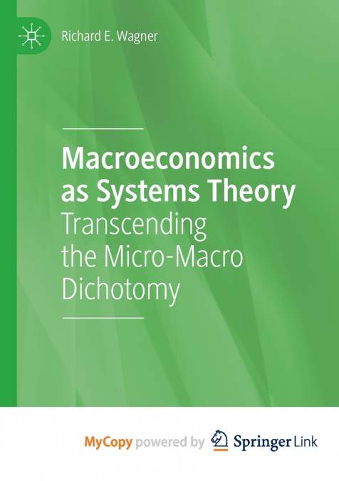 Macroeconomics as Systems Theory