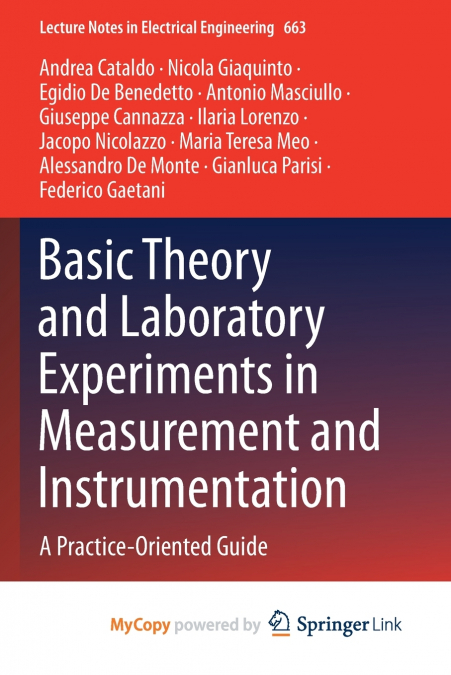 Basic Theory and Laboratory Experiments in Measurement and Instrumentation