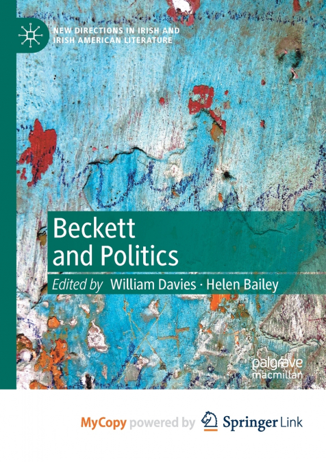 Beckett and Politics