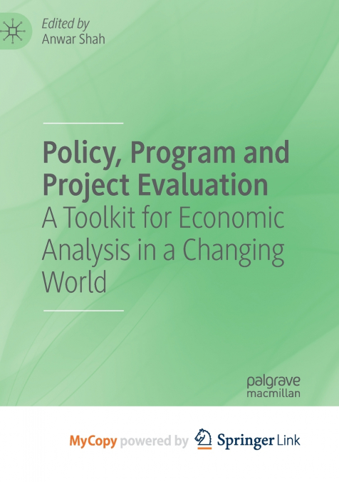 Policy, Program and Project Evaluation