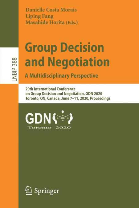 Group Decision and Negotiation