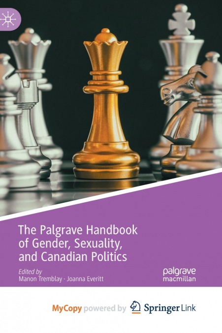 The Palgrave Handbook of Gender, Sexuality, and Canadian Politics