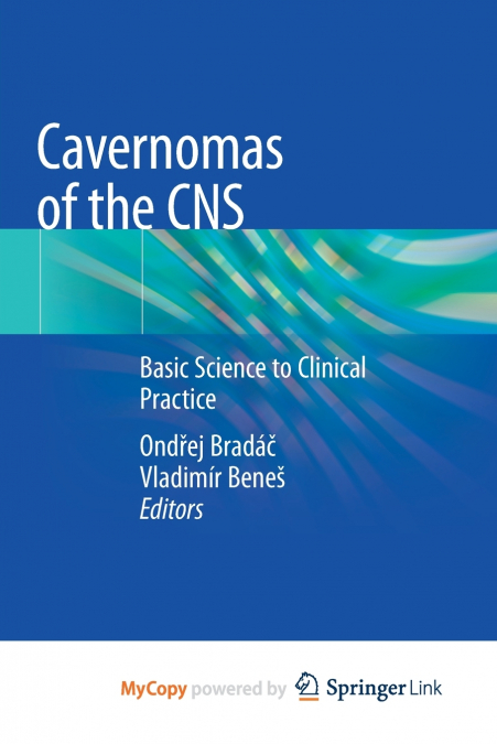 Cavernomas of the CNS