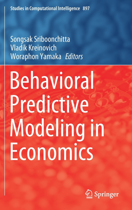Behavioral Predictive Modeling in Economics